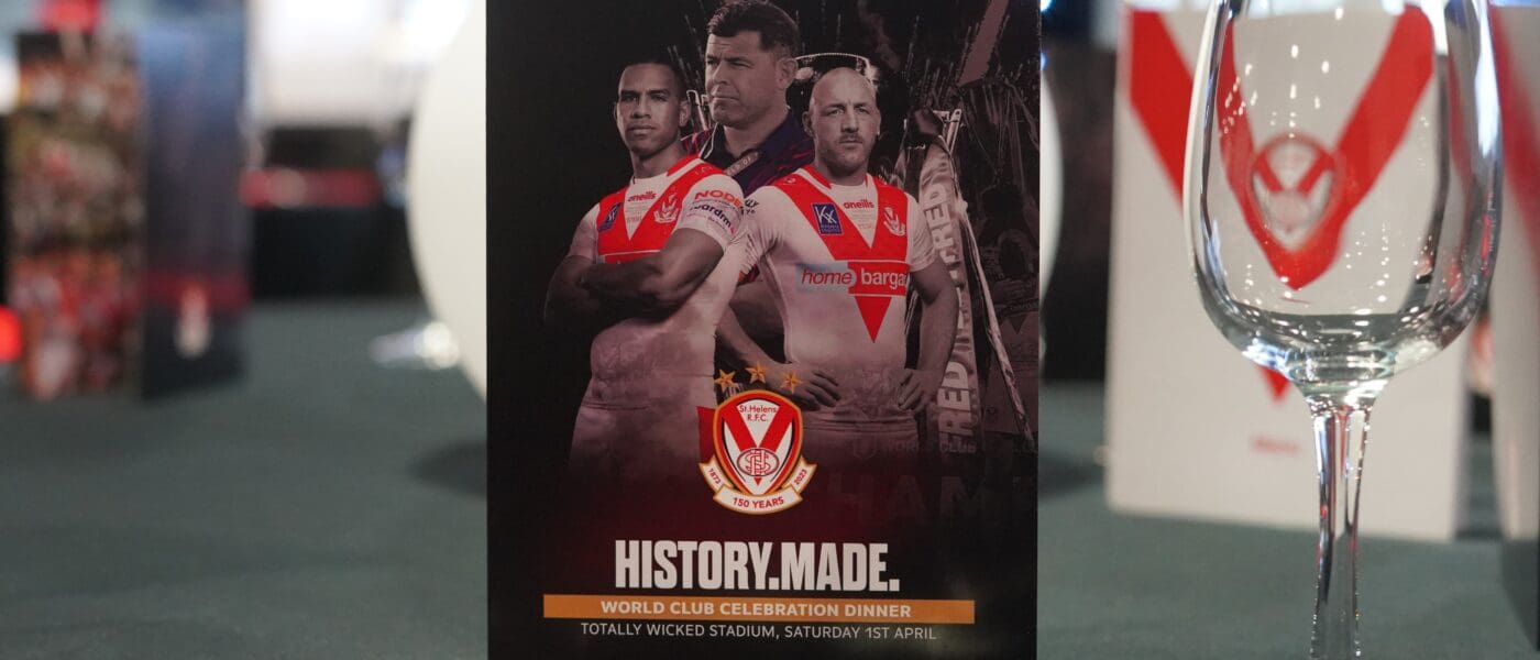 world club celebration dinner leaflet