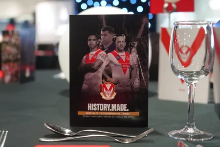 world club celebration dinner leaflet