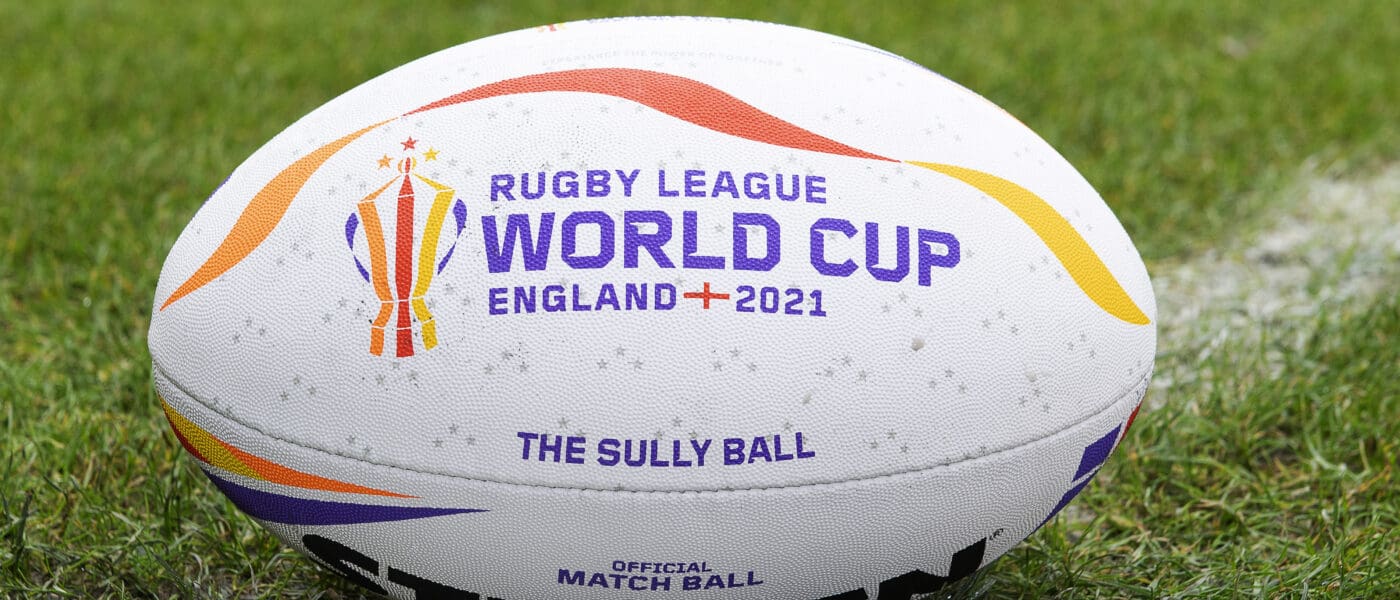 Rugby League World Cup 2021 sully ball