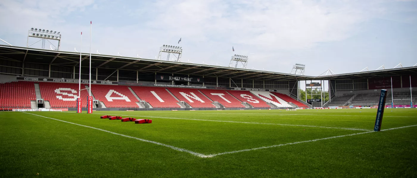 Women's match between St.Helens and Wigan Warriors at The Totally Wicked Stadium, 2023