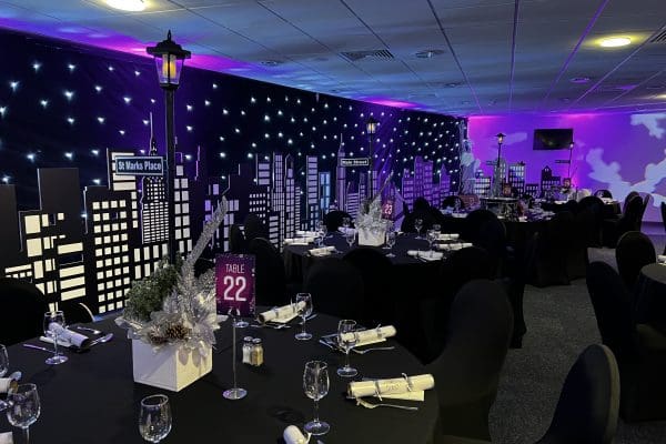 fairytale in new york decorated tables